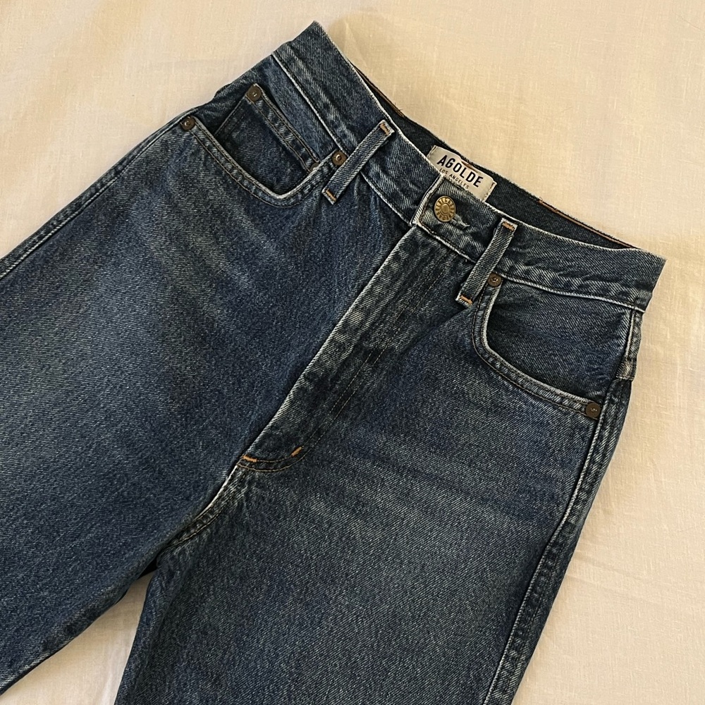AGOLDE High Rise Denim Jeans